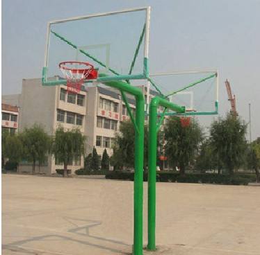 浅谈地埋固定式篮球架的安装方法？