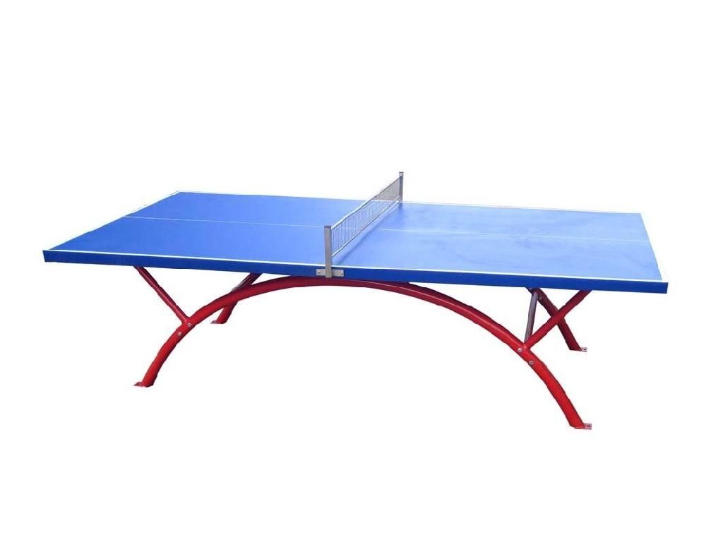 室内乒乓球台的材料是高密度压缩板