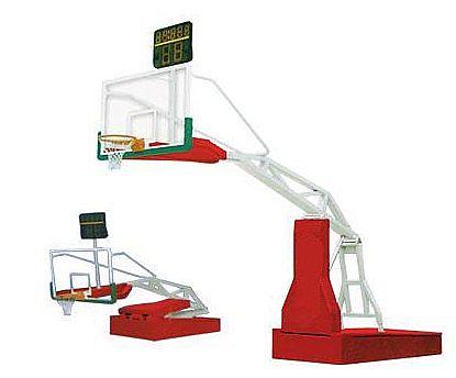介绍一下电动液压篮球架尺寸规格参数