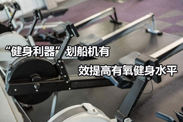 “健身利器”划船机有效提高有氧健身水平 图