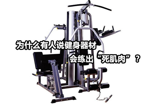 为什么有人说健身器材会练出“死肌肉”？ 图