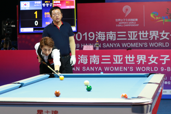 世界女子9球锦标赛双败阶段表 中国金花传捷报