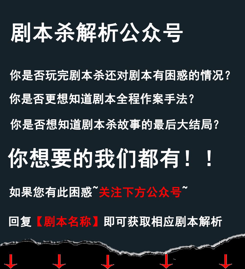 奇怪君剧本杀解析 剧本杀答案查询公众号