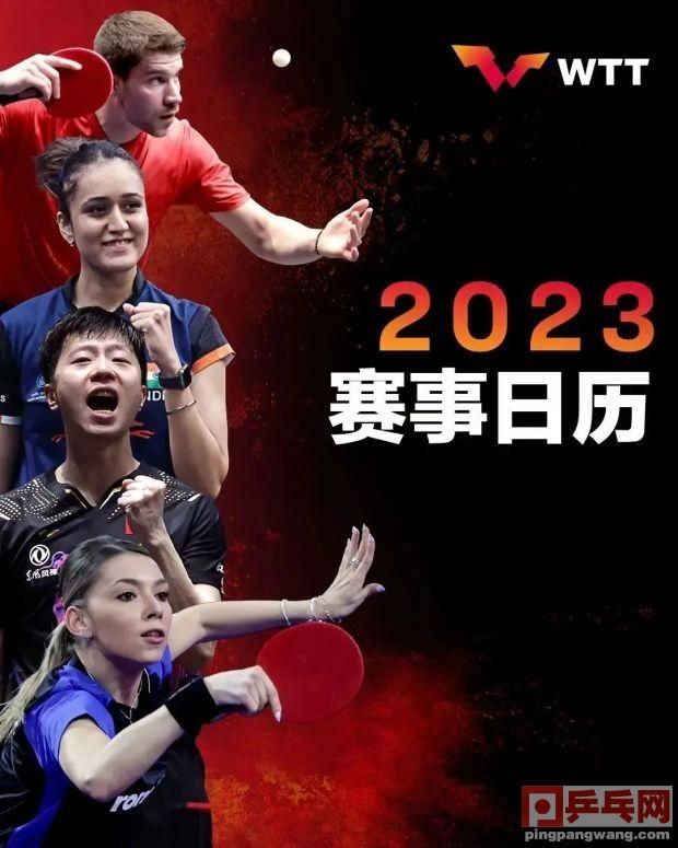 世界乒联发布2023赛季1-7月赛历(2024年世界乒乓球锦标赛)图1
