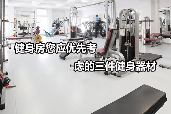 健身房您应优先考虑的三件健身器材图1