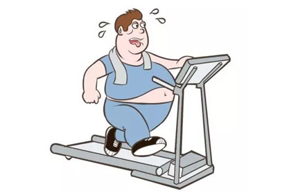 胖子用跑步机