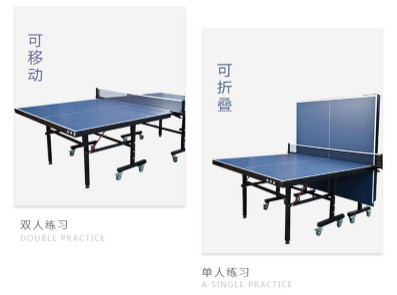 有轮的乒乓球台